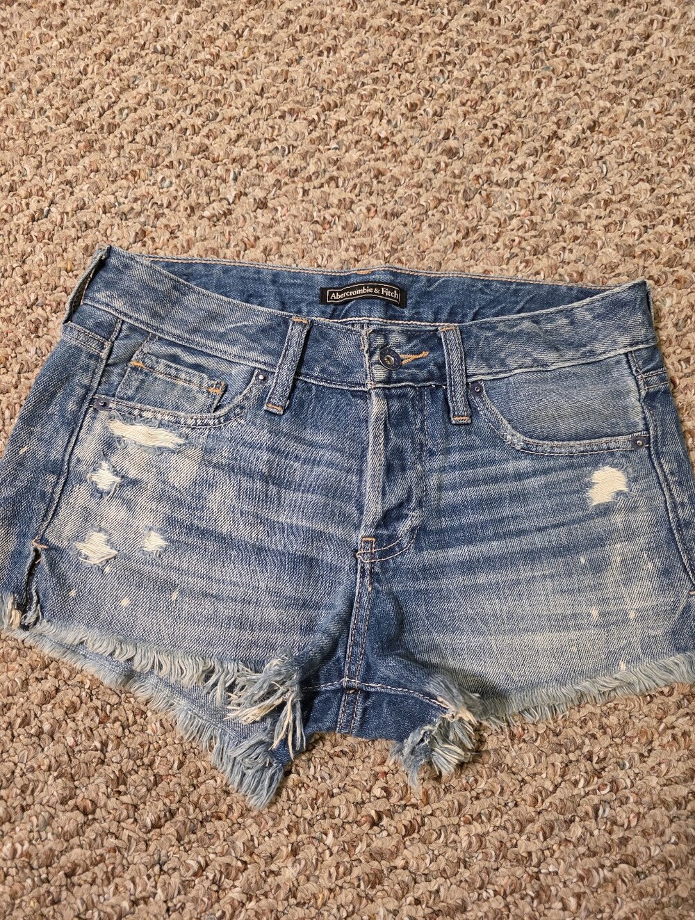 abercrombie and fitch Denim Shorts